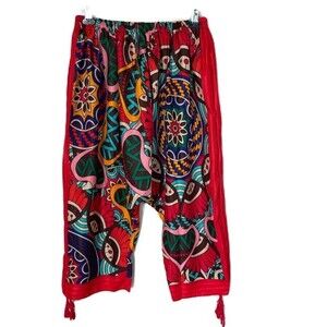 BOHO Casual Women's Pants Hippie Drawstring Pant Boho Yoga Baggy Harem Trouser